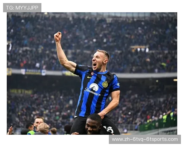 意甲国米3-0完胜卡利亚里图拉姆巴雷拉进球后开心庆祝瞬间